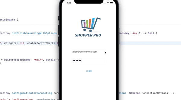 Mobile integration demo