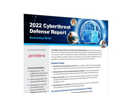 2022 Cyberthreat Defense: Executive Brief