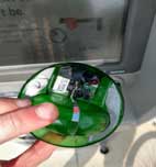 This is an example of a card skimmer