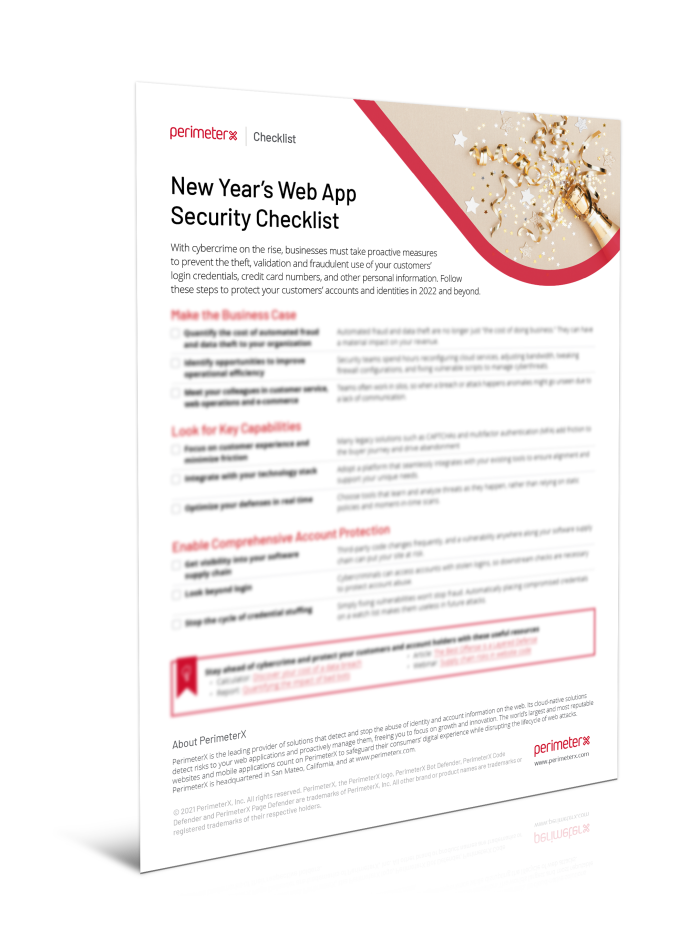 New Year’s Web App Security Checklist